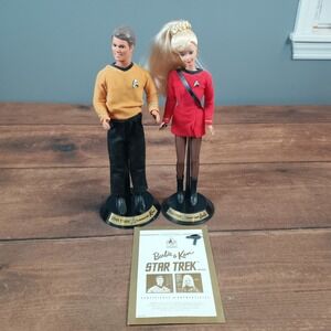 Star Trek Barbie and Ken 30th Anniversary Giftset 1996 Collector Edition Mattel